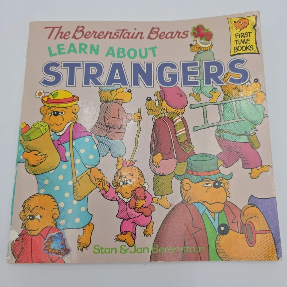 Vintage 1985 The Berenstain Bears Learn About Strangers By Stan & Jan Berenstain
